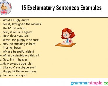 15 Exclamatory Sentences Examples