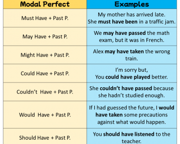 Modals Of Obligation Example Sentences Grammarsimple Com